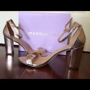 Madden Girl Rose Gold - Block Heel